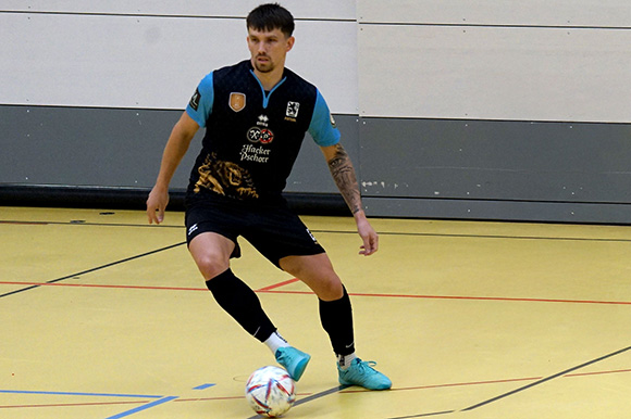 Ante Kraljevic traf gegen Futsal Allgäu gleich doppelt. Foto: Joachim Mentel